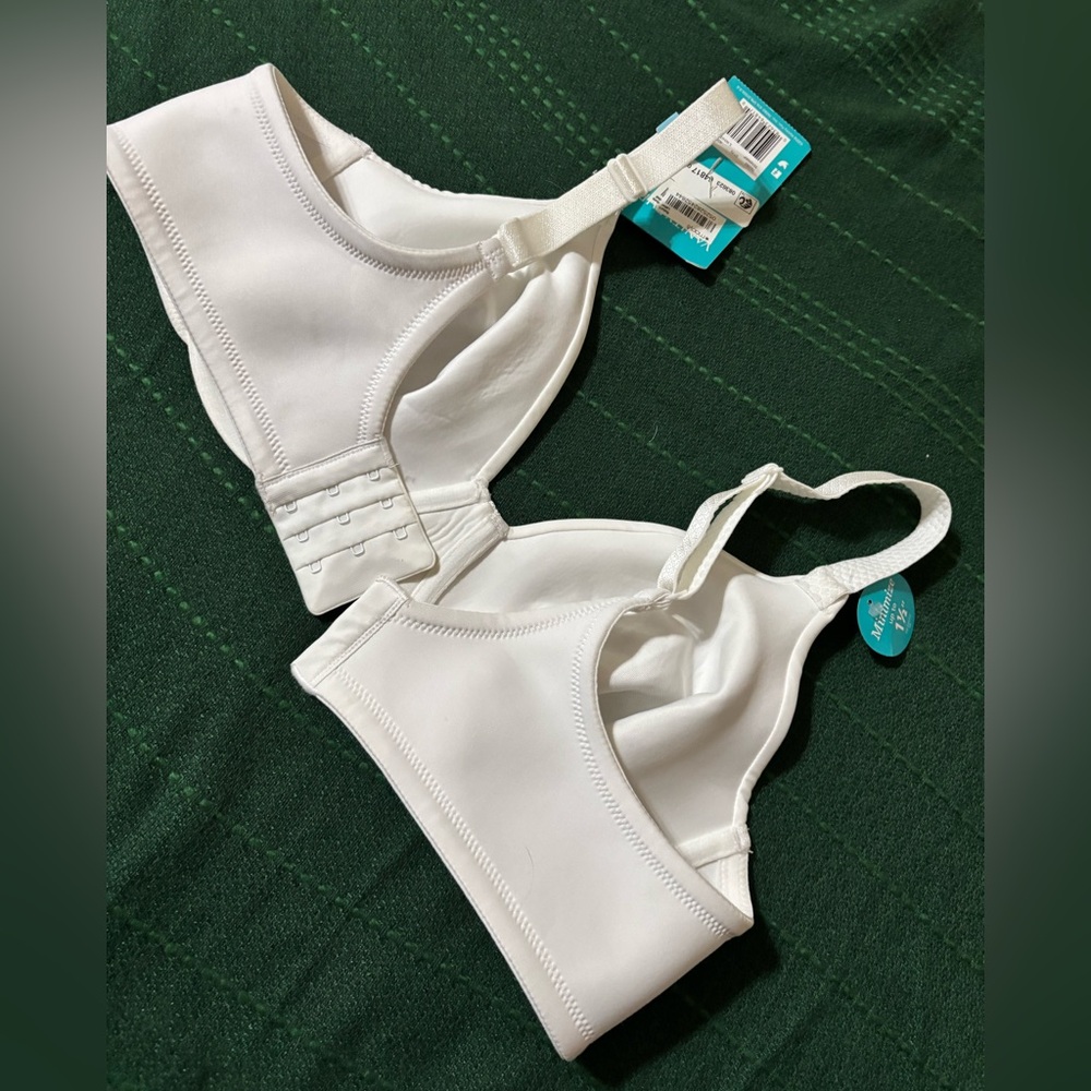 Vanity Fair White Beauty Back full figure underwire Minimizer-bra #76080 Sz 40C - Picture 2 of 7
